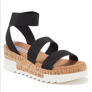 Steve Madden Belladonna ankle strap wedge sandal